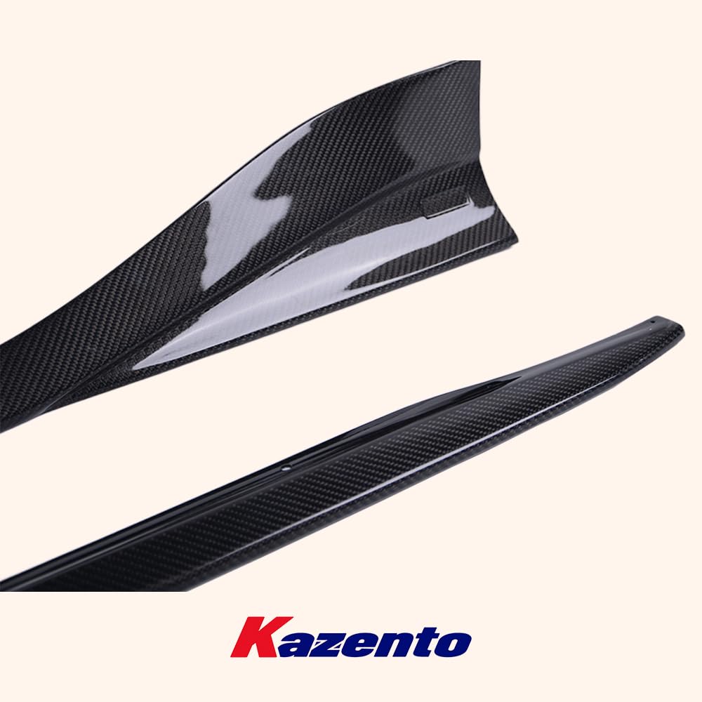 Kazento For Toyota 2022-2023 GR86 BRZ ZD8 VA1 Style Carbon Fiber Side Skirts Body Kits Kazento Carbon Parts 车身侧板 GR86-SS-VA1-CF