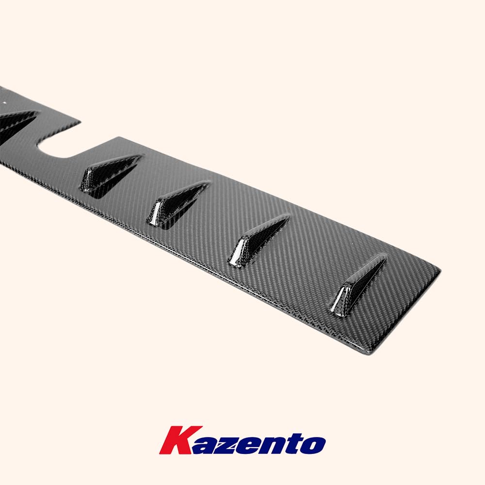 Kazento For Toyota 2022-2023 GR86 BRZ ZD8 VT Style Carbon Fiber Rear Roof Spoiler Wing Kazento Carbon Parts 车身侧板 GR86-RSF-VT-CF