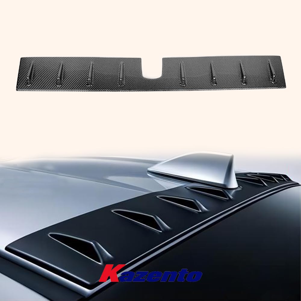 Kazento For Toyota 2022-2023 GR86 BRZ ZD8 VT Style Carbon Fiber Rear Roof Spoiler Wing Kazento Carbon Parts 车身侧板 GR86-RSF-VT-CF