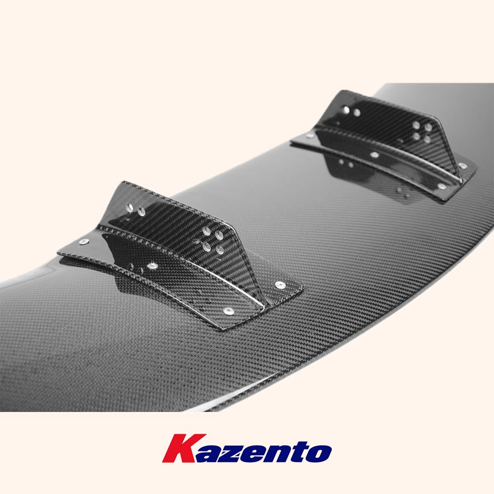 Kazento For Toyota GR86 BRZ ZD8 2022-2023 VA1 Style Carbon Fiber Rear Trunk GT Spoiler Kazento Carbon Parts 车身侧板 GR86-RS-VA1-CF