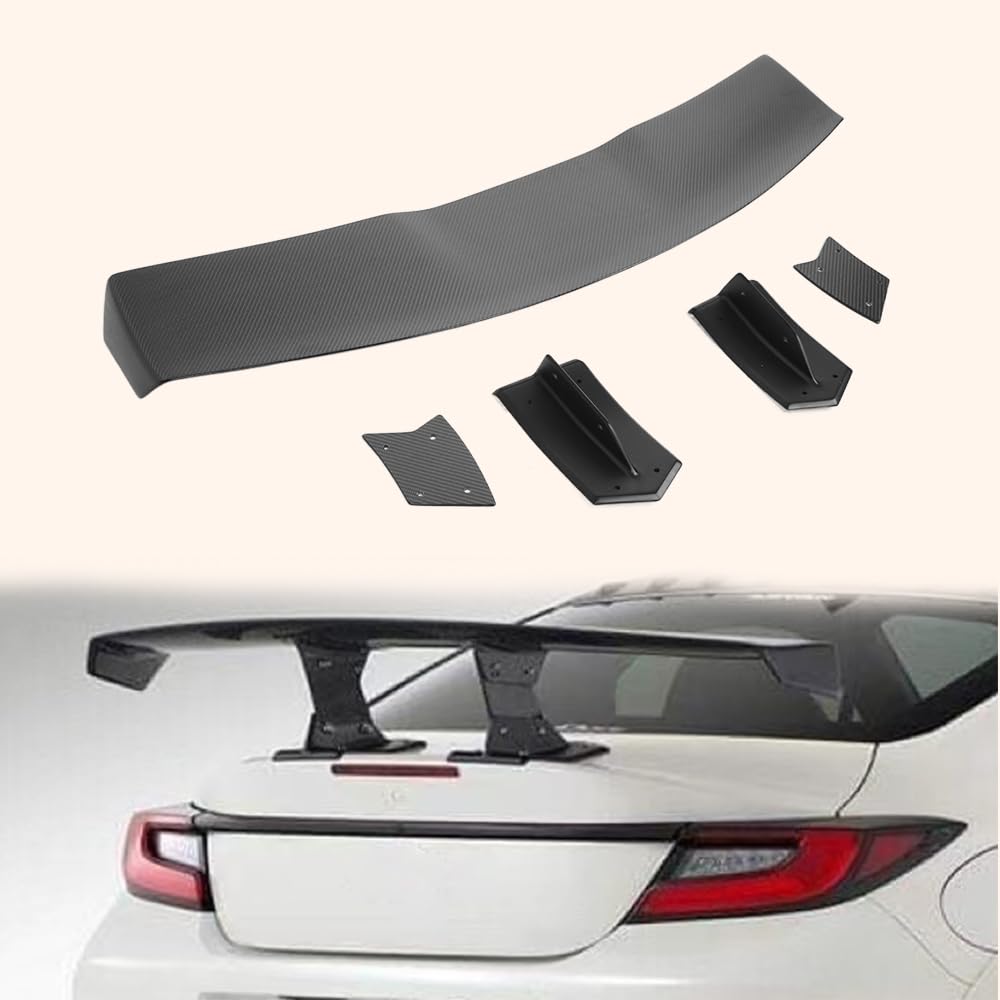 Kazento For Toyota GR86 BRZ ZD8 2022-2023 VA1 Style Carbon Fiber Rear Trunk GT Spoiler Kazento Carbon Parts 车身侧板 GR86-RS-VA1-CF