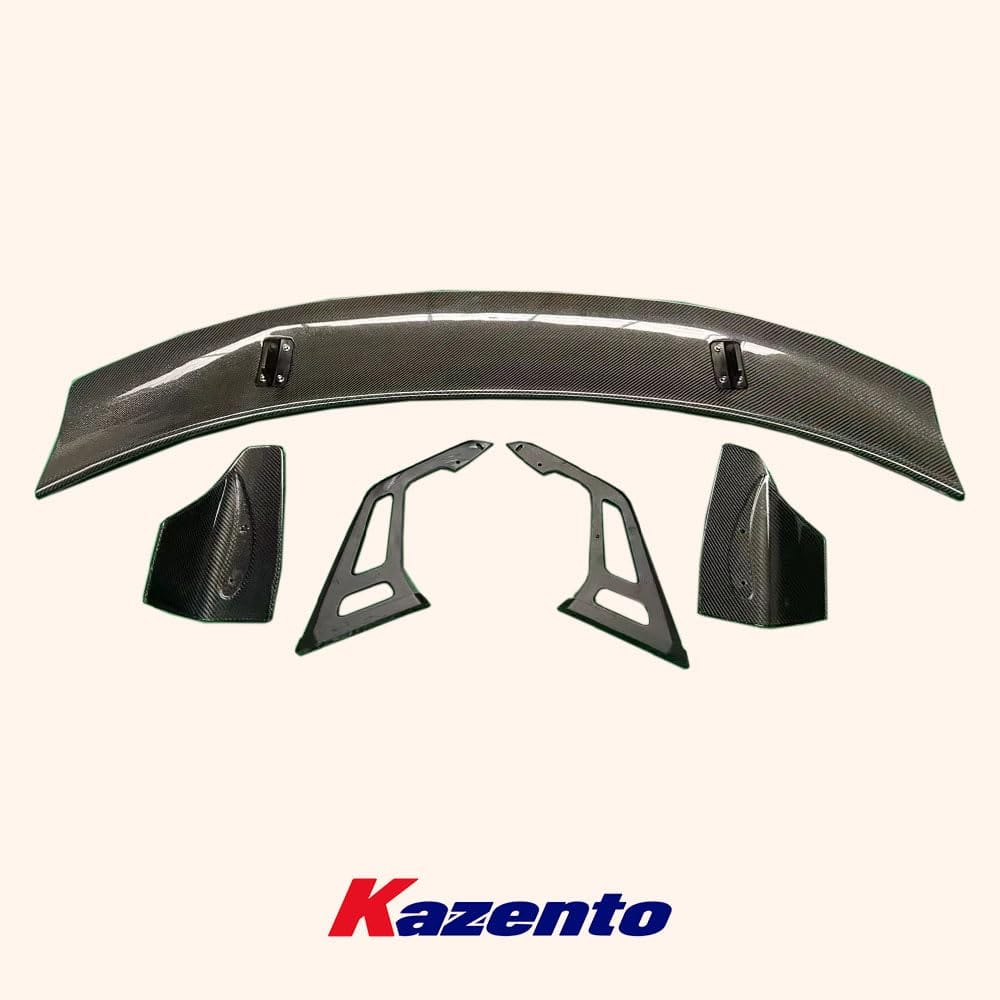 Kazento For Toyota GR86 BRZ ZD8 ZN8 AD Style 2022-2023 Carbon Fiber Rear Trunk Spoiler Kazento Carbon Parts 车身侧板 GR86-RS-ADW-CF