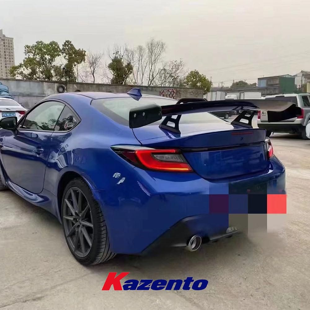 Kazento For Toyota GR86 BRZ ZD8 ZN8 AD Style 2022-2023 Carbon Fiber Rear Trunk Spoiler Kazento Carbon Parts 车身侧板 GR86-RS-ADW-CF