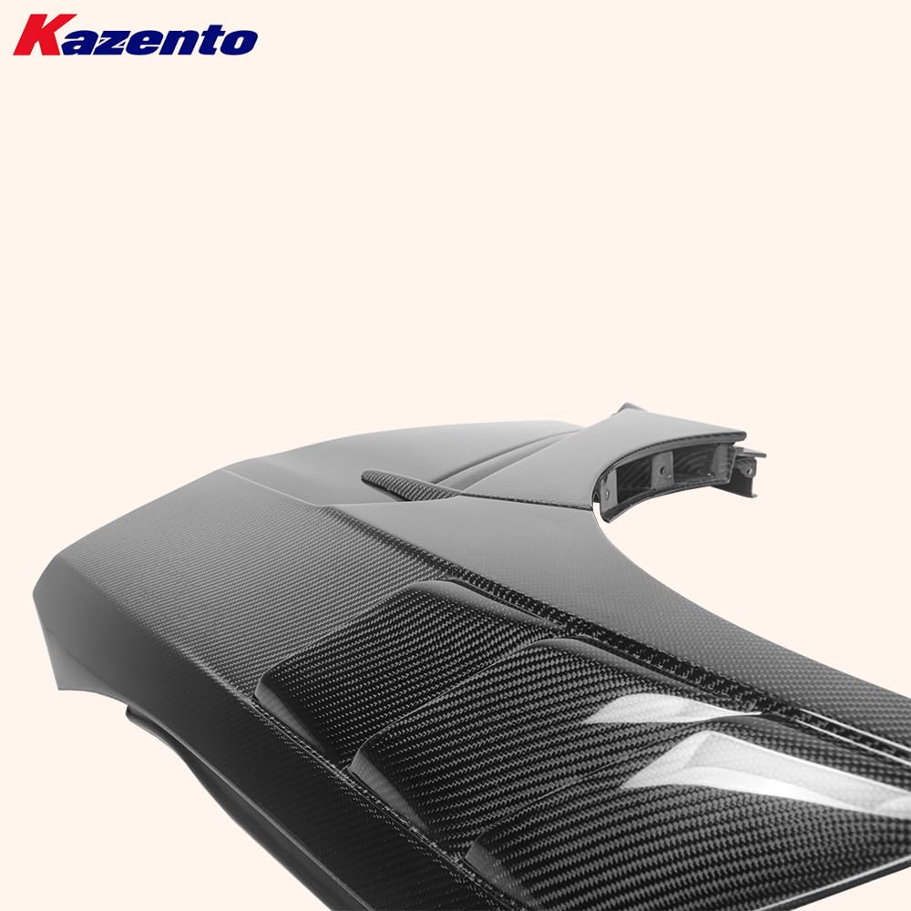 Kazento For Toyota GR86 ZN8 ZD8 2021-24 Coupe Carbon KZB Front Side Vented Fender Pair Kazento Carbon Parts 车身侧板 GR86-FF-KZB-CF