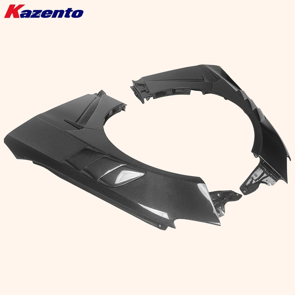 Kazento For Toyota GR86 ZN8 ZD8 2021-24 Coupe Carbon KZB Front Side Vented Fender Pair Kazento Carbon Parts 车身侧板 GR86-FF-KZB-CF