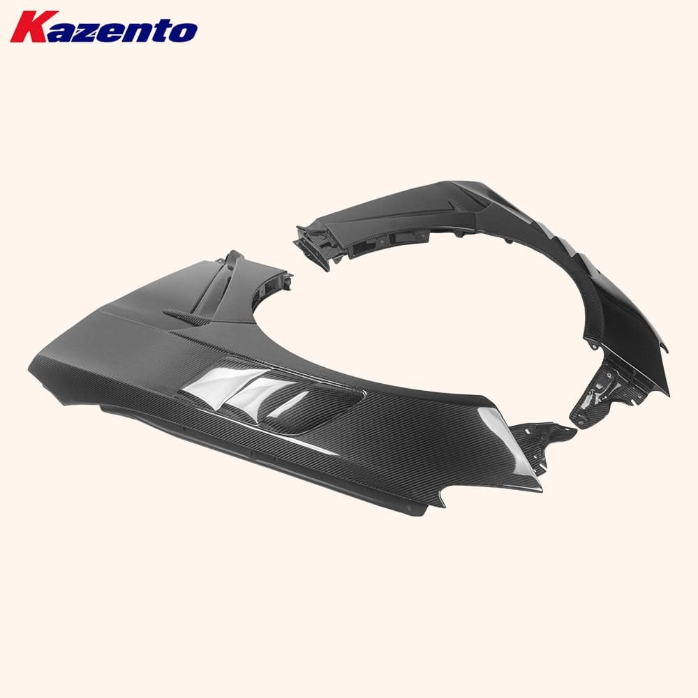 Kazento For Toyota GR86 ZN8 ZD8 2021-24 Coupe Carbon KZB Front Side Vented Fender Pair Kazento Carbon Parts 车身侧板 GR86-FF-KZB-CF