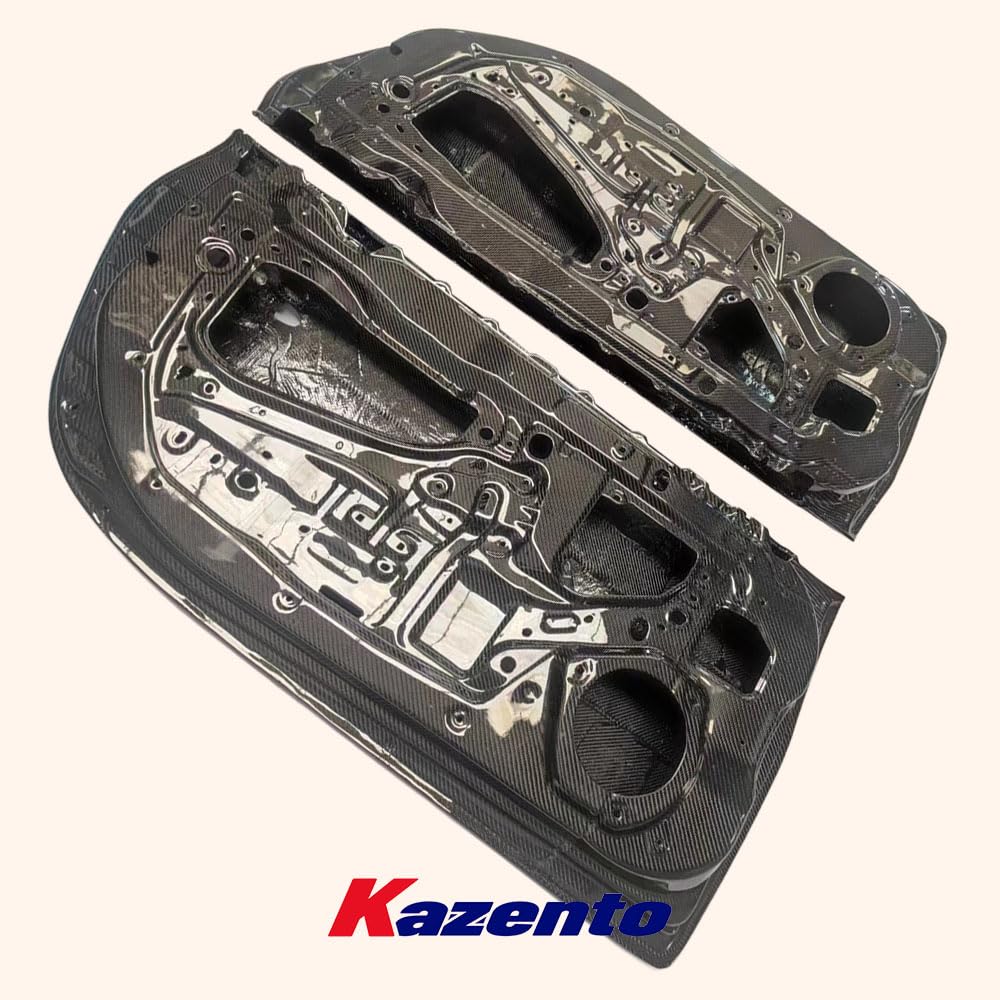 Kazento For Toyota GT86 FT86 BRZ 2012-2021 Carbon Fiber Side Out Door Panel Pair Kazento Carbon Parts 车身侧板 GT86-OUTDR-2CF