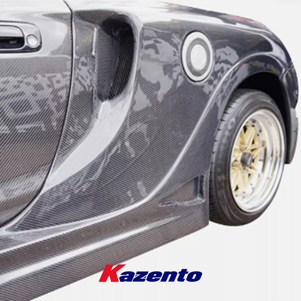 Kazento For Toyota MR2 MRS 2000-05 SPY Style Carbon Fiber Rear Wider Fenders Pair Kazento Carbon Parts 车身侧板 MR2-RF-SPY-CF