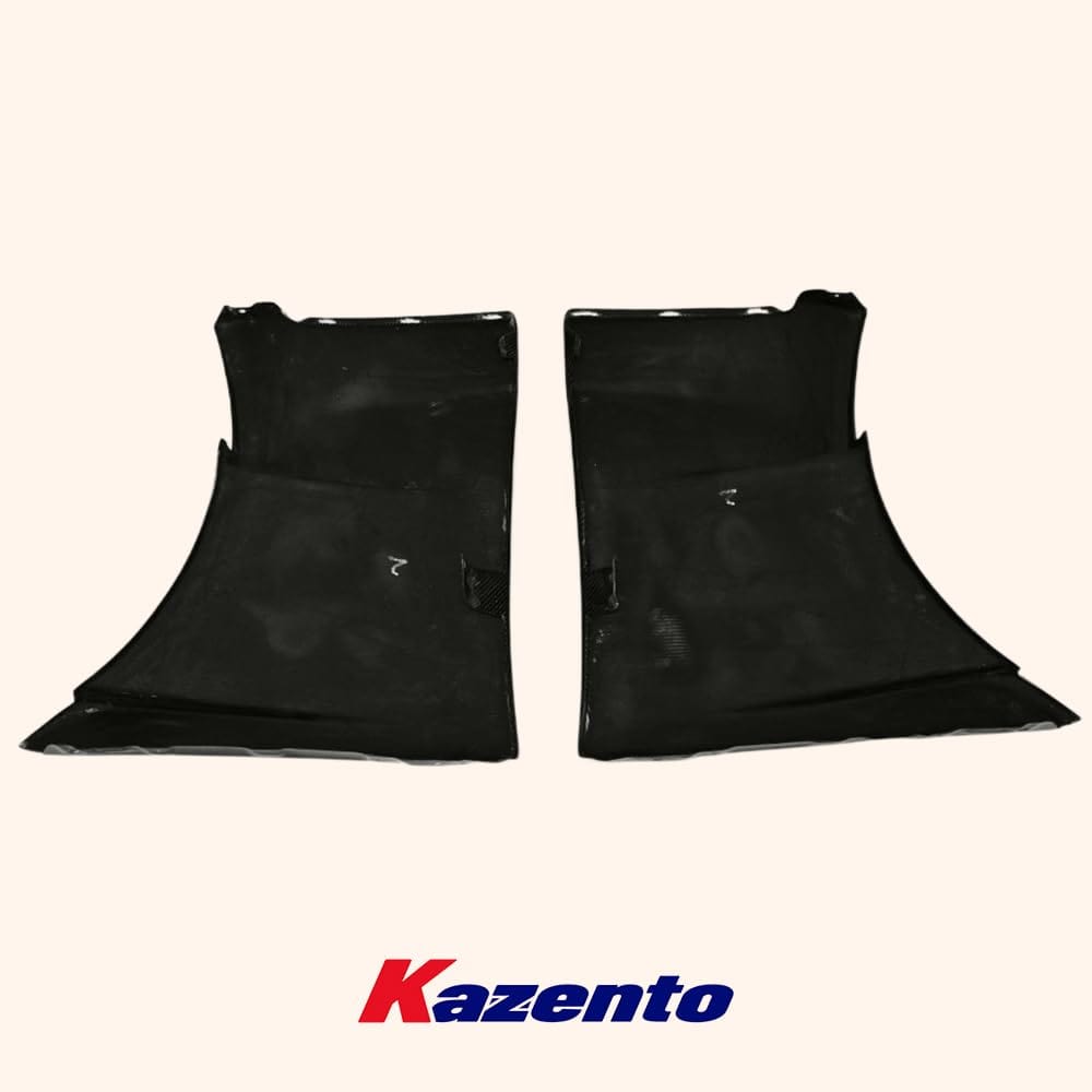 Kazento For TOYOTA Supra A90 2019-2022 Carbon KDE Style Side Door Panel Trim Spoiler Kazento Carbon Parts 车身侧板 A90-FF-KD-CF