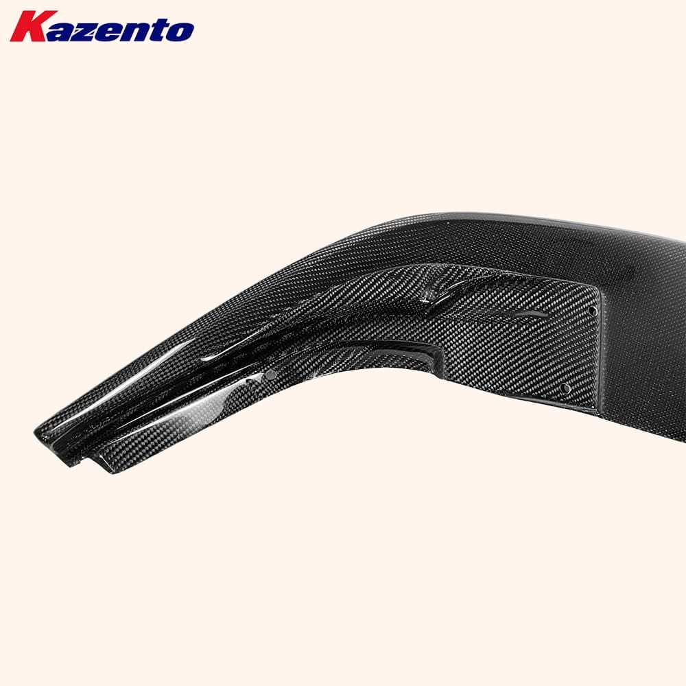 Kazento For Toyota Supra A90 2019-2023 WD Style Carbon Fiber Front Bumper Bottom Lip