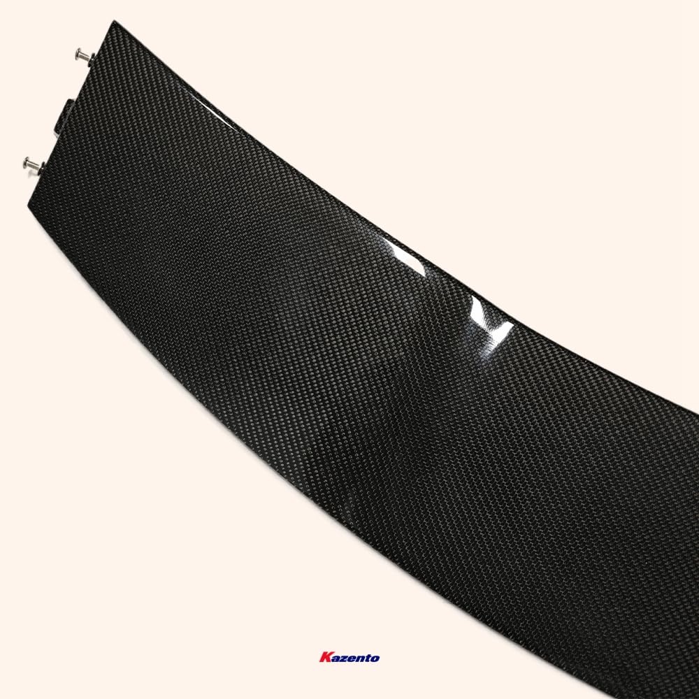 Kazento For W176 A45 12-18 For Mercedes Benz AM Style Carbon Fiber Rear Boot Roof Spoiler