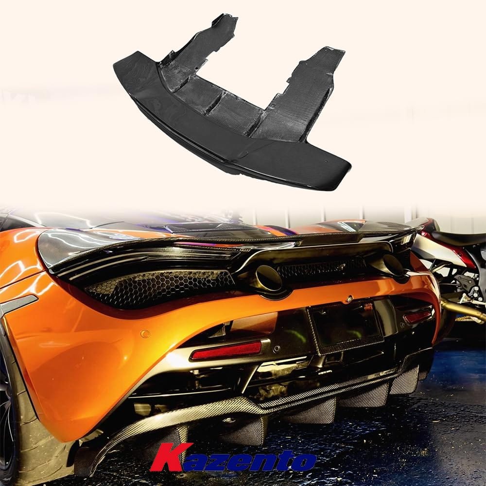 Kazento Rear Bumper Bottom Diffuser Spoiler Lip For Mclaren 2017-2023 Dry Carbon Fiber Shipping from the USA Kazento Carbon Parts 车身侧板 (720S-DIF-DCF)