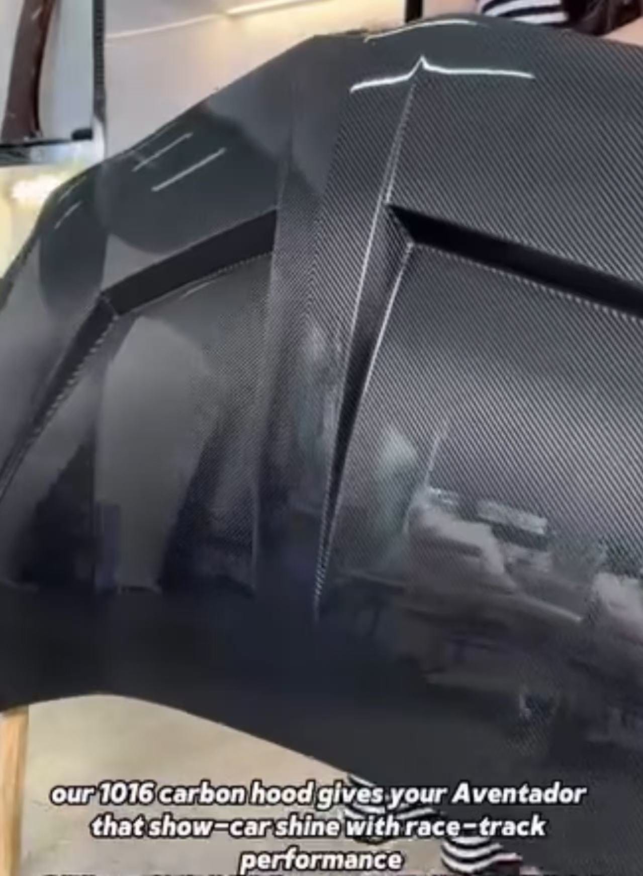 Lamborghini Aventador LP700 LP720 740S LP750 1016 Style Hood Bonnet