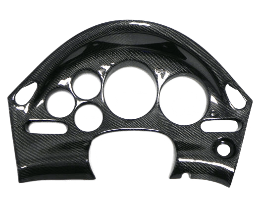 Mazda RX7 FD3S (LHD Only) Interior Cluster Console Dash (4pcs) Carbon Kazento Carbon Parts 车身侧板 Carbon Fiber FD3S-INTER-LHD-CF