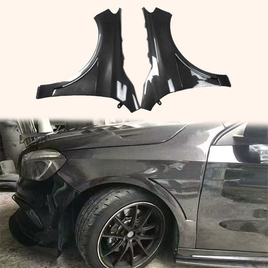 Mercedes Benz W117 CLA45 CLA200 220 260 Front Vented Fenders 2013-2019 Kazento Carbon Parts