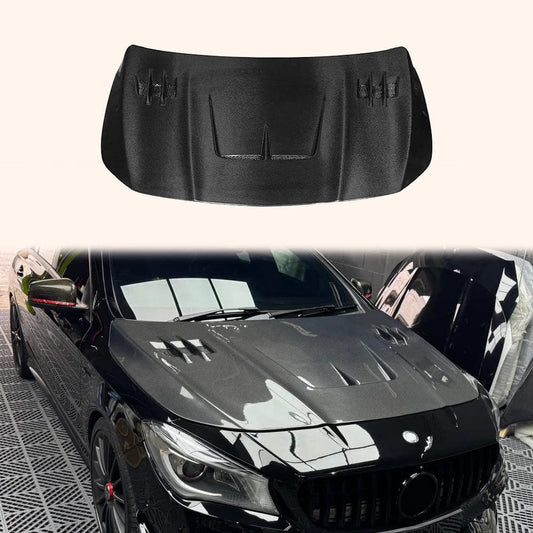Mercedes W117 CLA180 CLA200 CLA250 CLA45 AMG LY Style Hood 2013-2018 Kazento Carbon Parts