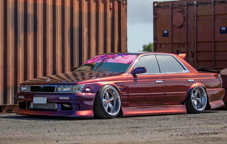 Nissan Laurel C33 4 Door Fiberglass Unpaint Front Side Fender Flare Kazento Carbon Parts 车身侧板 Fiber Glass (Unpaint) C33-FF-BN-FRP