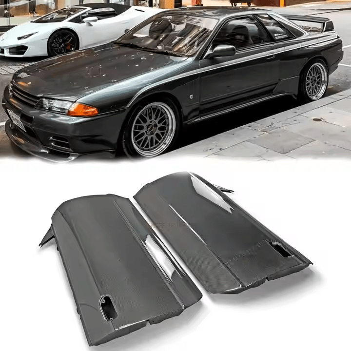 Nissan Skyline R32 GTR OE Type Side Outter Door Panel 1989-1993 Kazento Carbon Parts 车身侧板