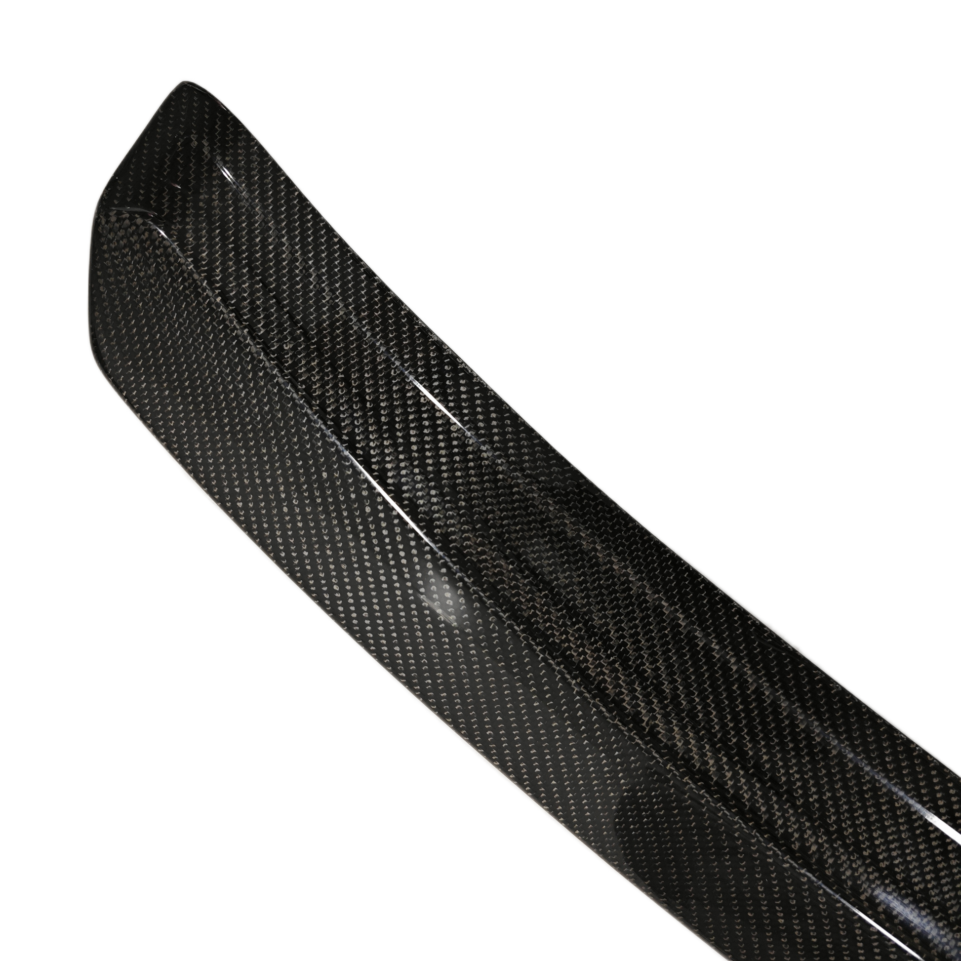 Kazento For Fit GK5 14-20 Carbon For Honda Rear Roof Addon Spoiler Lip Wing (For RS Spoiler) - Kazento Carbon Parts