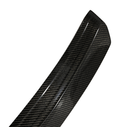 Kazento For Fit GK5 14-20 Carbon For Honda Rear Roof Addon Spoiler Lip Wing (For RS Spoiler) - Kazento Carbon Parts