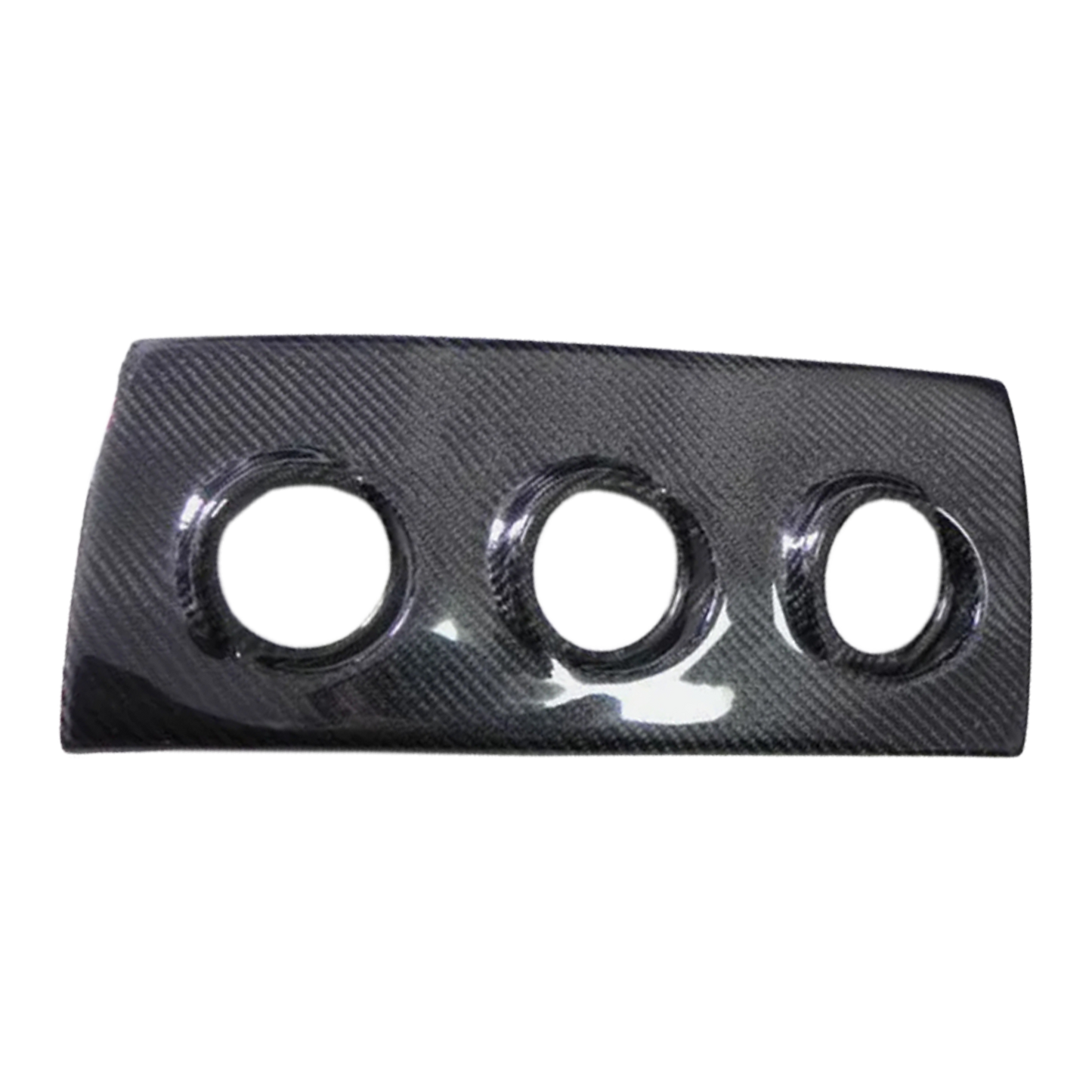 For 93-98 Supra MK4 JZA80 KZ Style Carbon Glove Box Triple Gauge Pod(60mm) RHD - Kazento Carbon Parts
