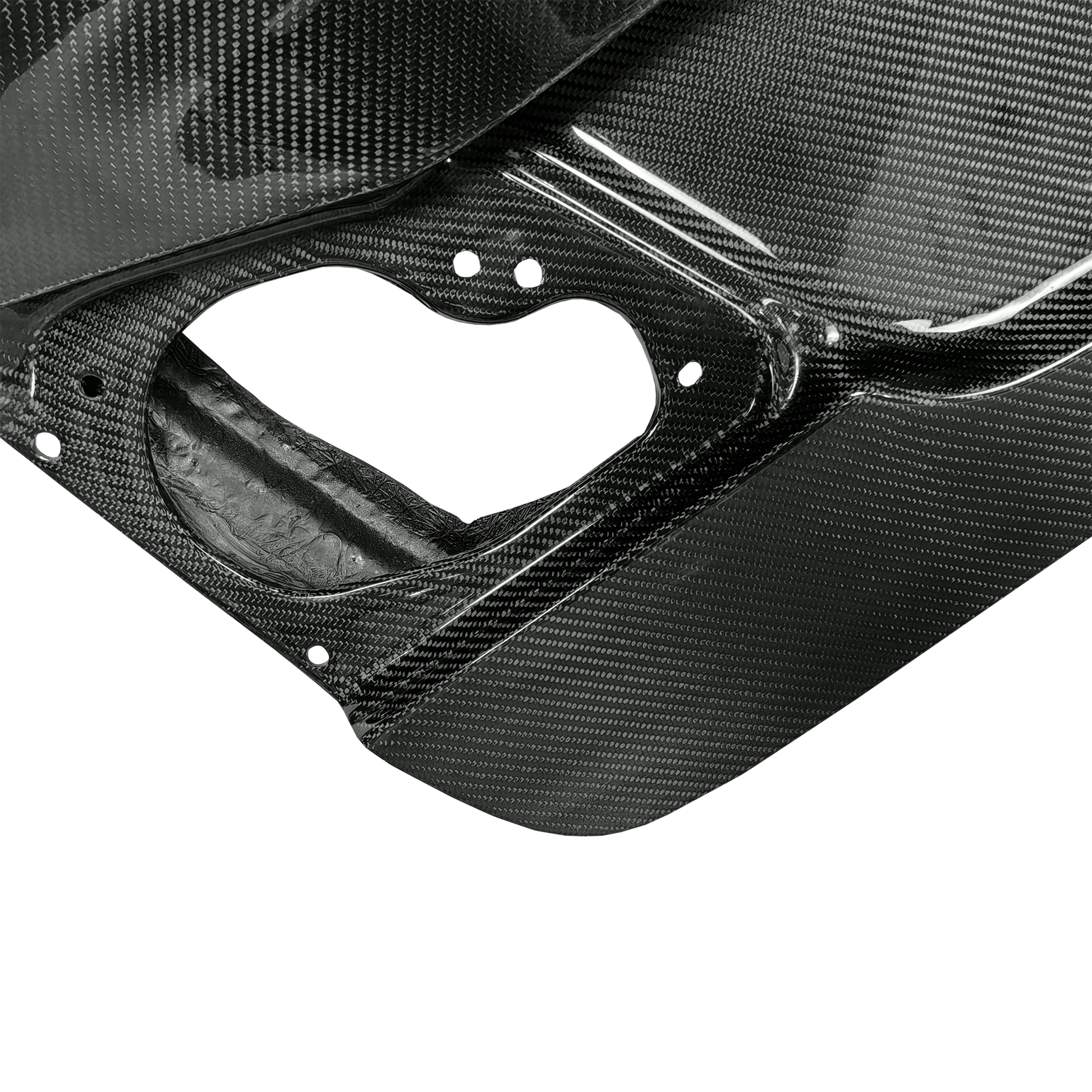 For Civic Fd2 Oem For Honda Rear Trunk Carbon Fiber - Kazento Carbon Parts