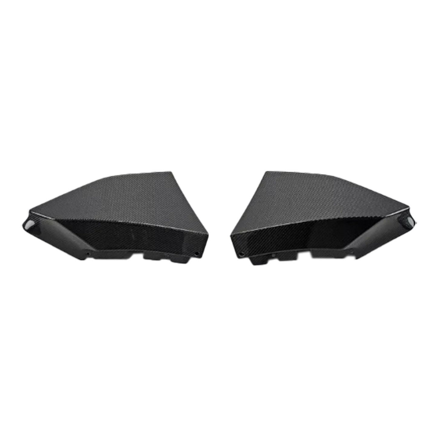 For Toyota 19+ Supra A90 T Type Carbon Fiber Rear Spats Body Kit Fins Pair - Kazento Carbon Parts