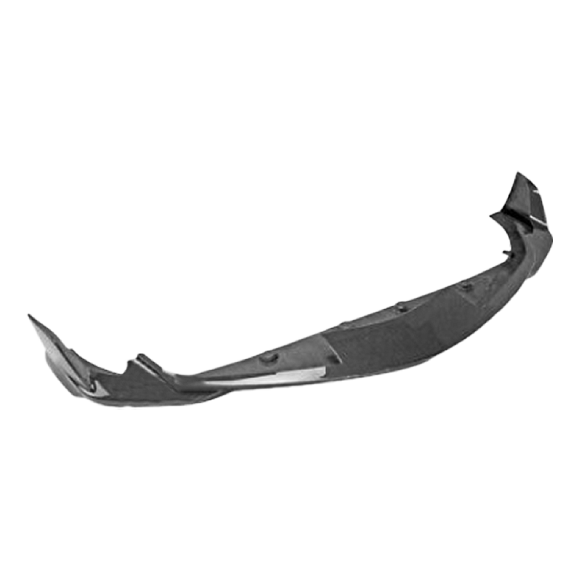For Toyota 19+ Supra A90 TMS Type Carbon Fiber Front Bumper Lip Body Kit - Kazento Carbon Parts