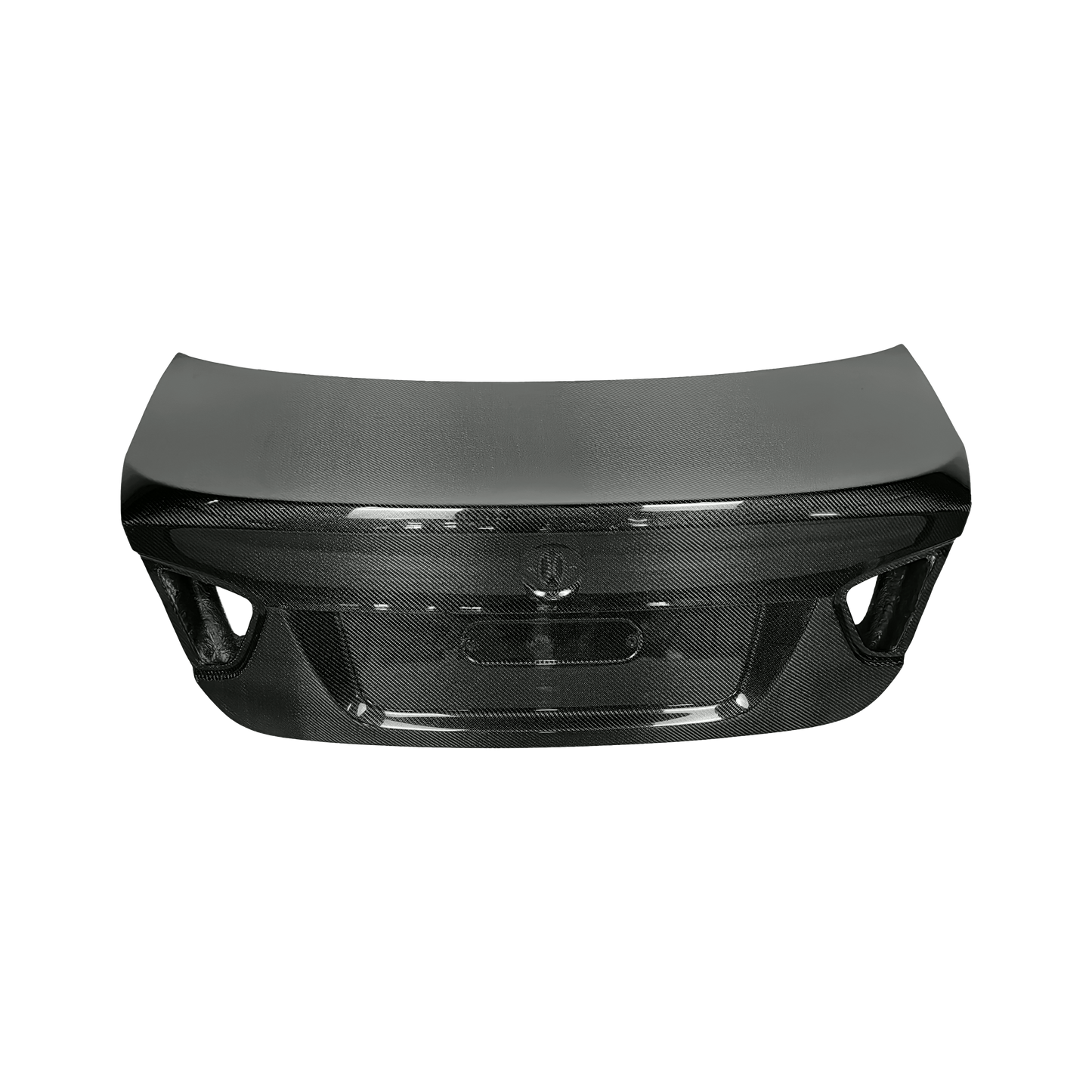 For BMW E90 3 Series Sedan 05-08 Only Ducktail Style Carbon Rear Trunk Boot Lid - Kazento Carbon Parts