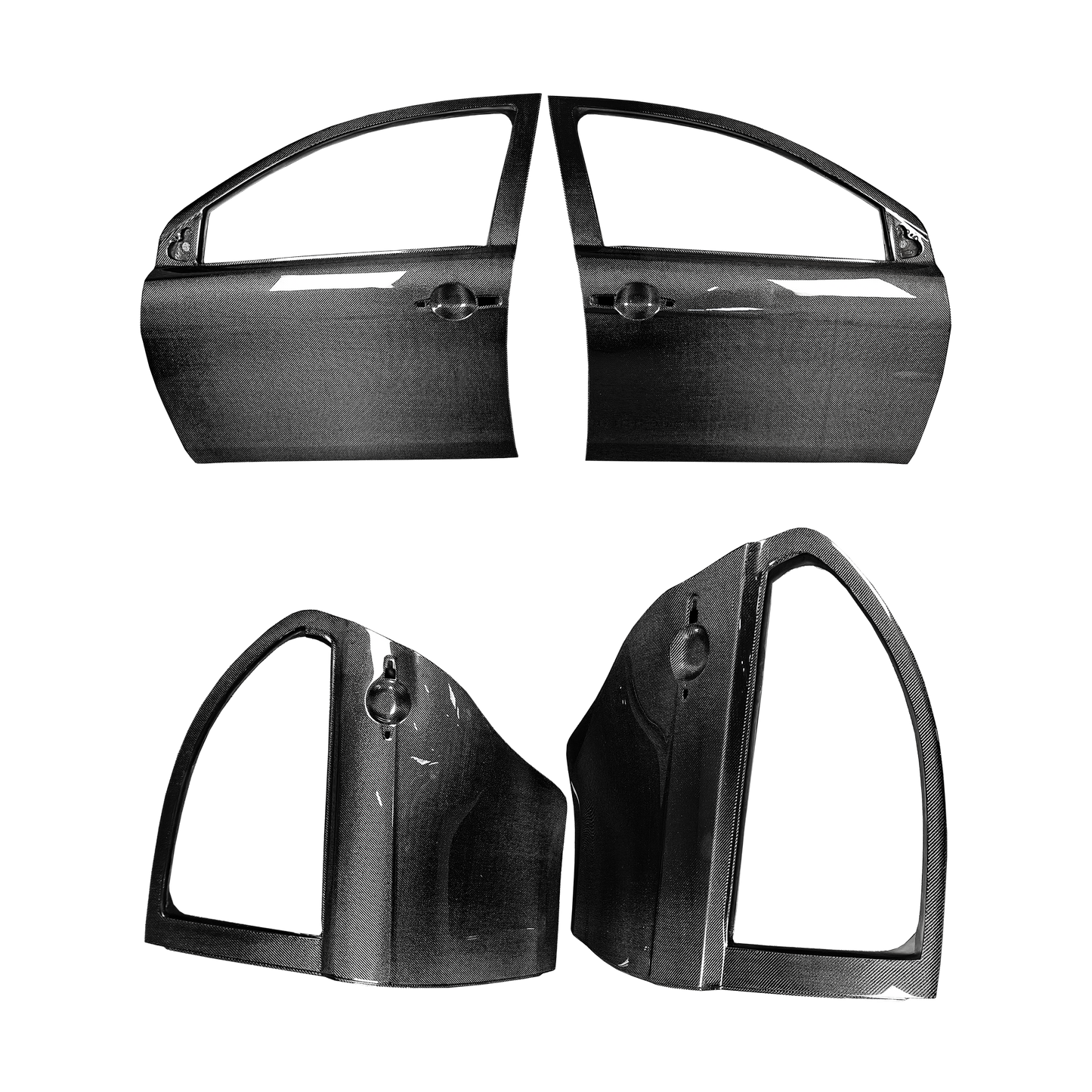 Mitsubishi Evolution X EVO 10 CZ4A 07-16 Carbon OE Side Outter Door 4pcs