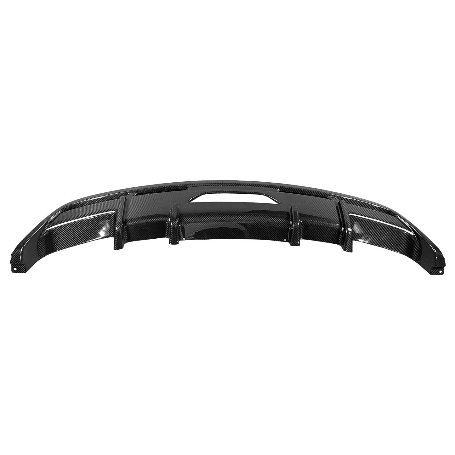 Lexus LC 500 URZ100 2017-22 TM Type Carbon Rear Bumper Under Diffuser Lip