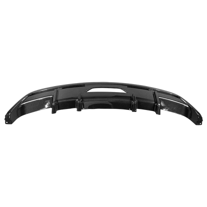 Lexus LC 500 URZ100 2017-22 TM Type Carbon Rear Bumper Under Diffuser Lip