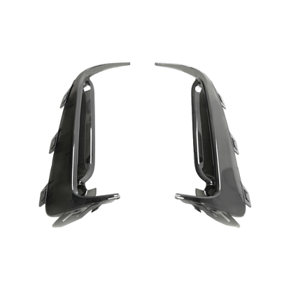 Kazento For Honda Civic Type R FL5 2023-24 ABS Front Bumper Fog Light Cover Pair - Kazento Carbon Parts