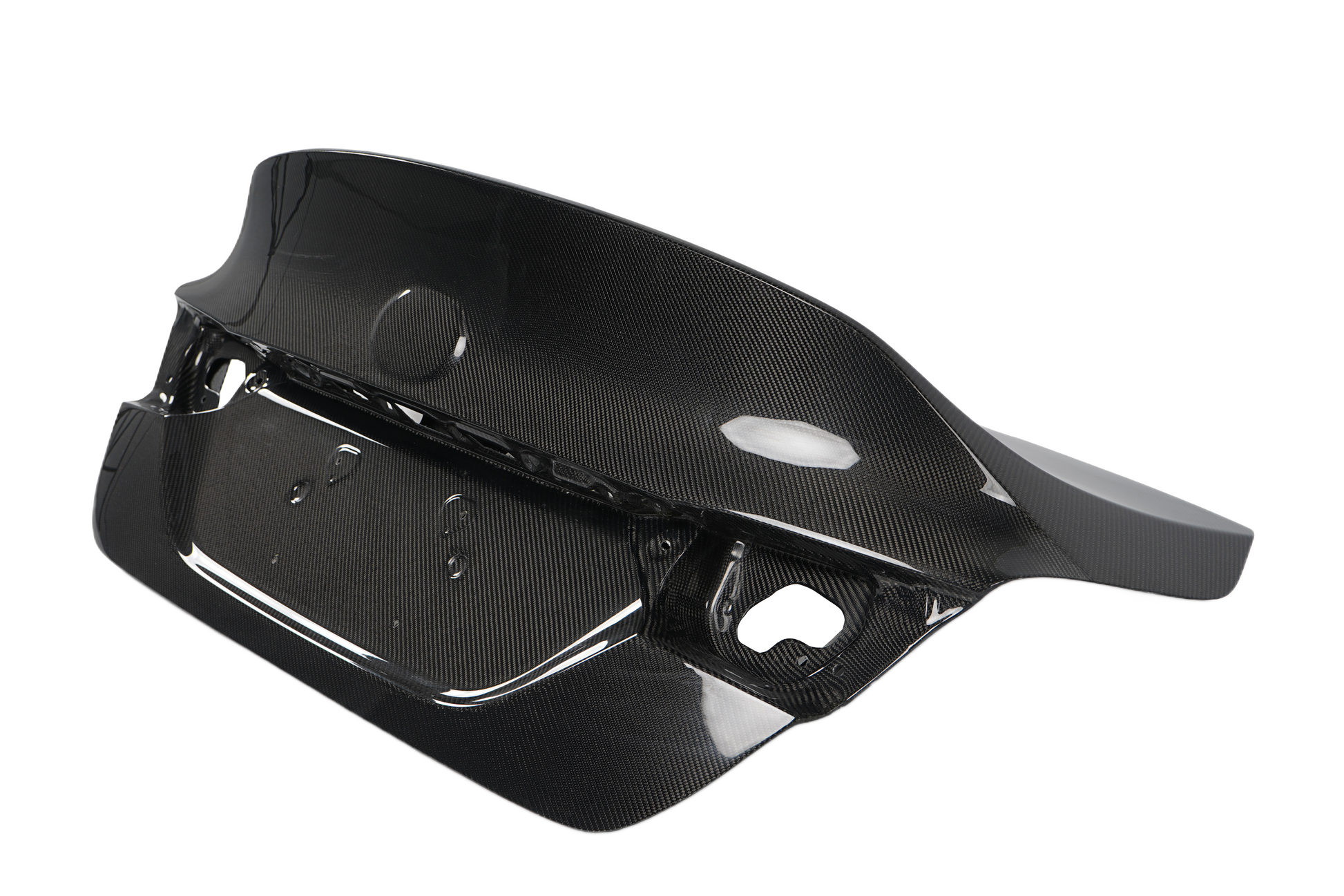 Kazento For Toyota Camry XV70 2017-24 8th Gen Carbon Fiber Rear Ducktail Trunk Boot Lid - Kazento Carbon Parts