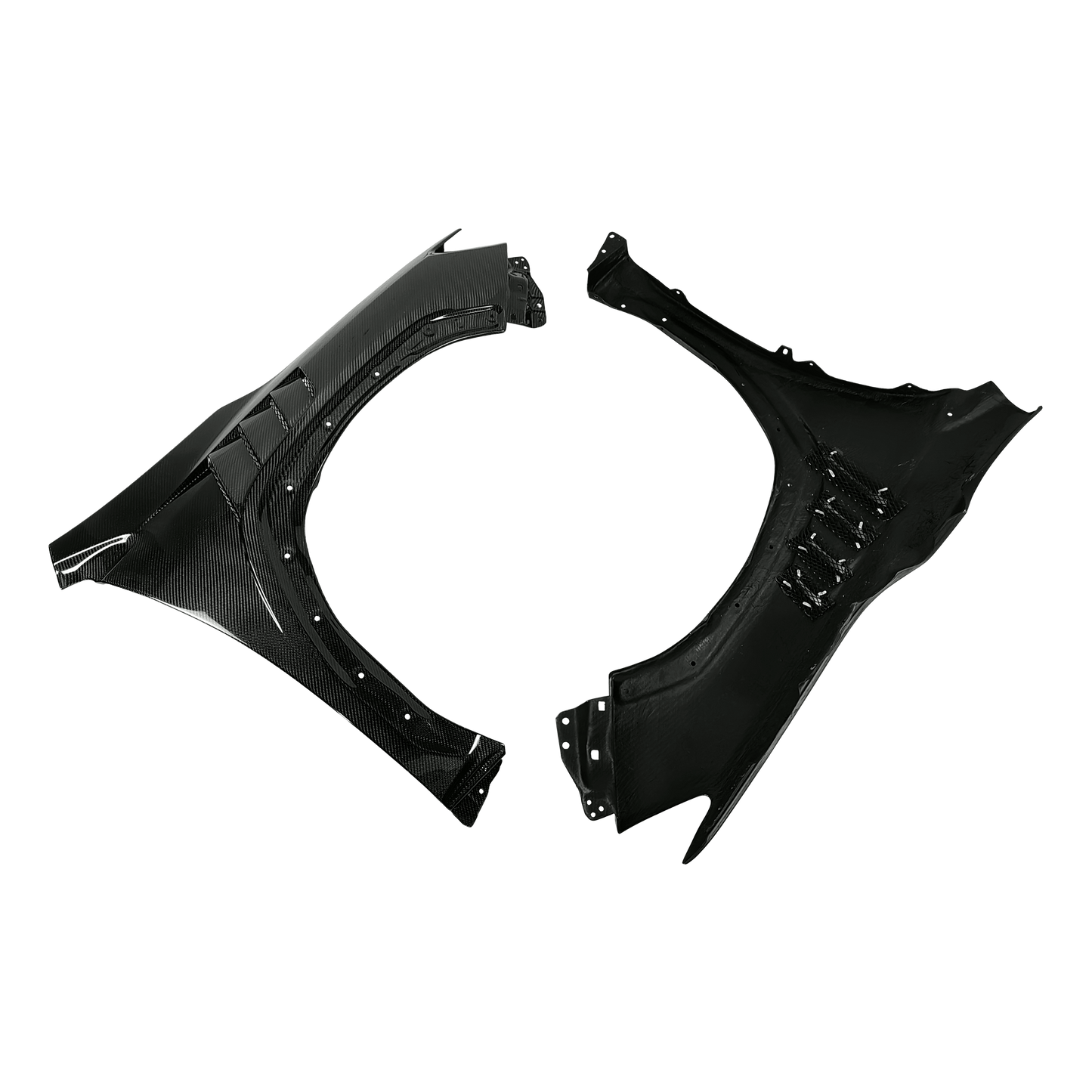 Subaru WRX STI S4 VB 2021-24 Carbon Fiber Vented Cooling Front Fender Pair