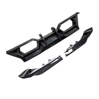 Carbon Rear Bumper Diffuser Lip For BMW M2 G87 Coupe 2 Door 2023-24
