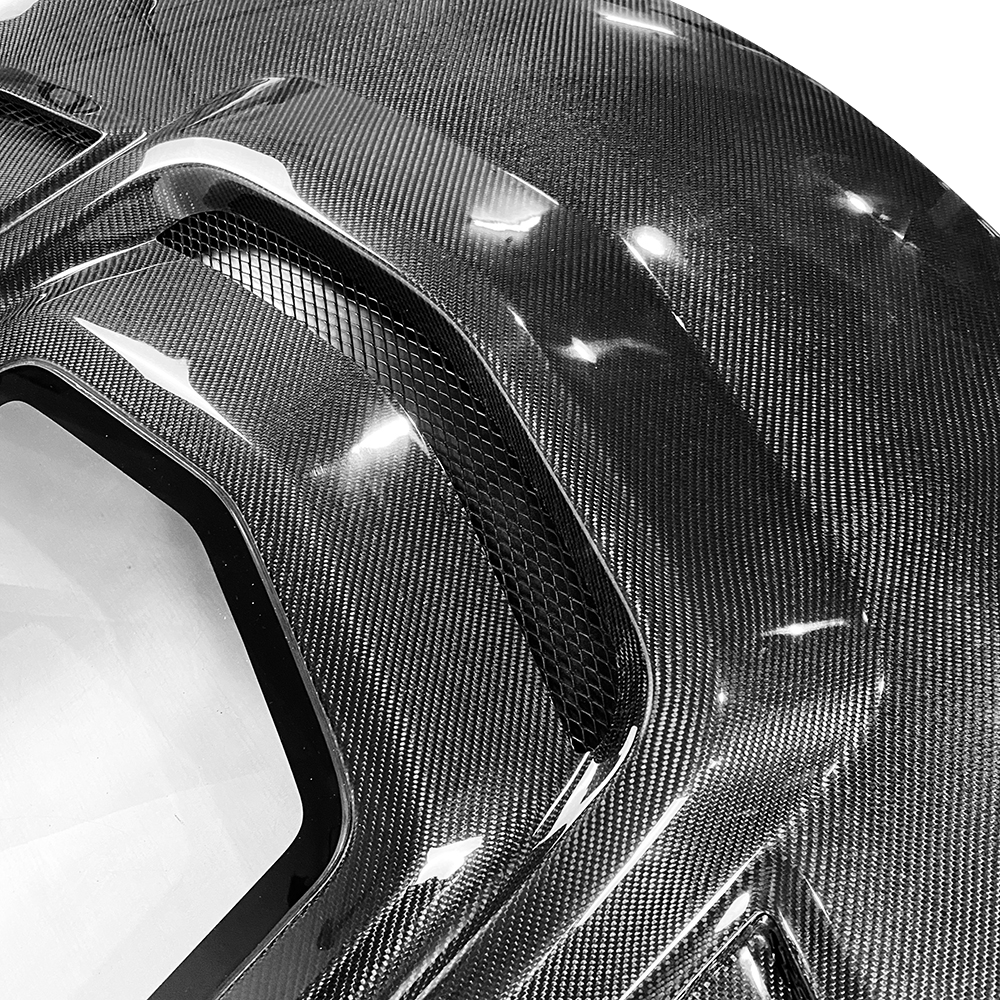 Infiniti G25/G35/G37/Q40 Coupe Clear Glass Front Vented Hood Bonnet 2008-2013