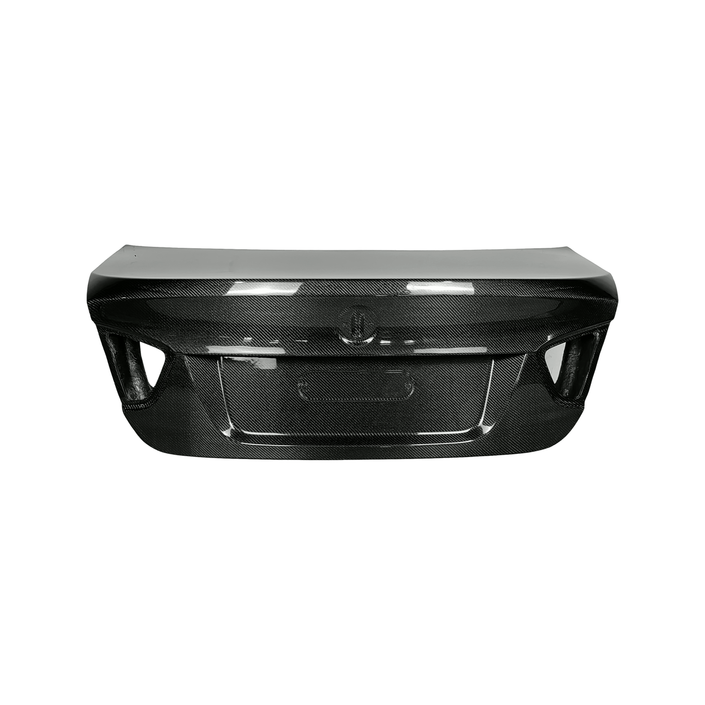 For BMW E90 3 Series Sedan 05-08 Only Ducktail Style Carbon Rear Trunk Boot Lid - Kazento Carbon Parts