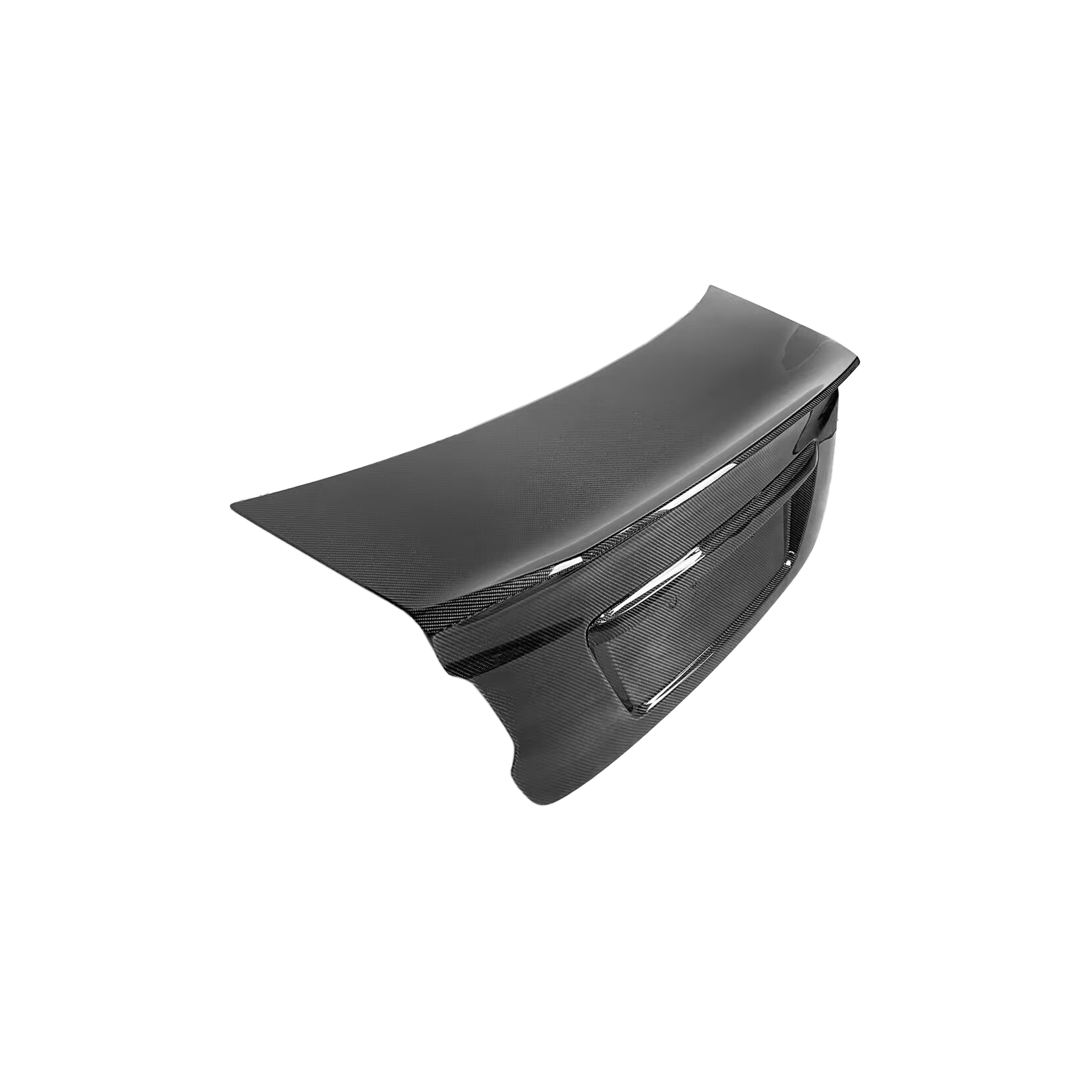Kazento For Subaru WRX STI VA Sedan 2015-21 HT Style Ducktail Carbon Rear Trunk Boot Lid - Kazento Carbon Parts