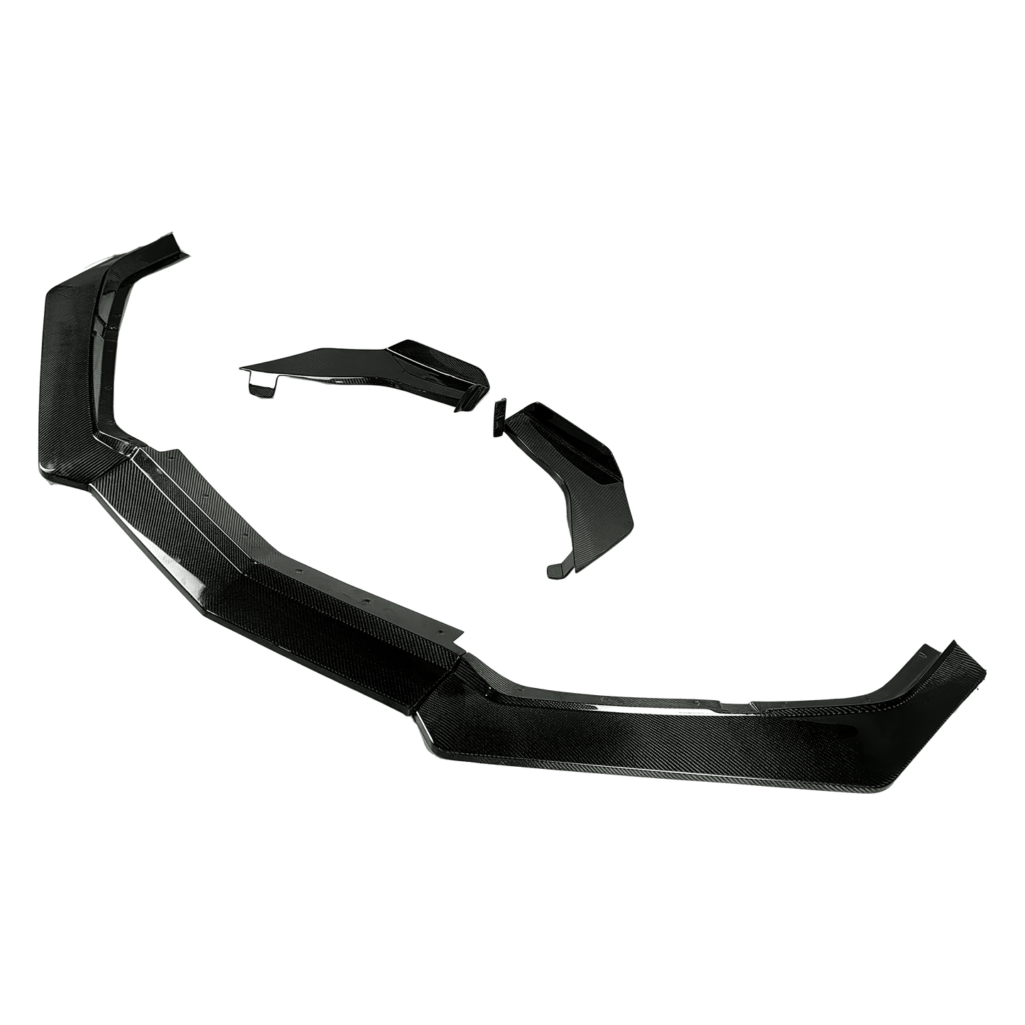 Chevrolet Corvette C8 2 Door 20-24 Carbon Front Bumper Lip 5pcs