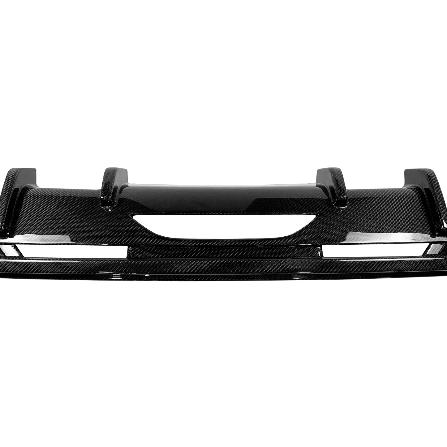 Lexus LC 500 URZ100 2017-22 TM Type Carbon Rear Bumper Under Diffuser Lip