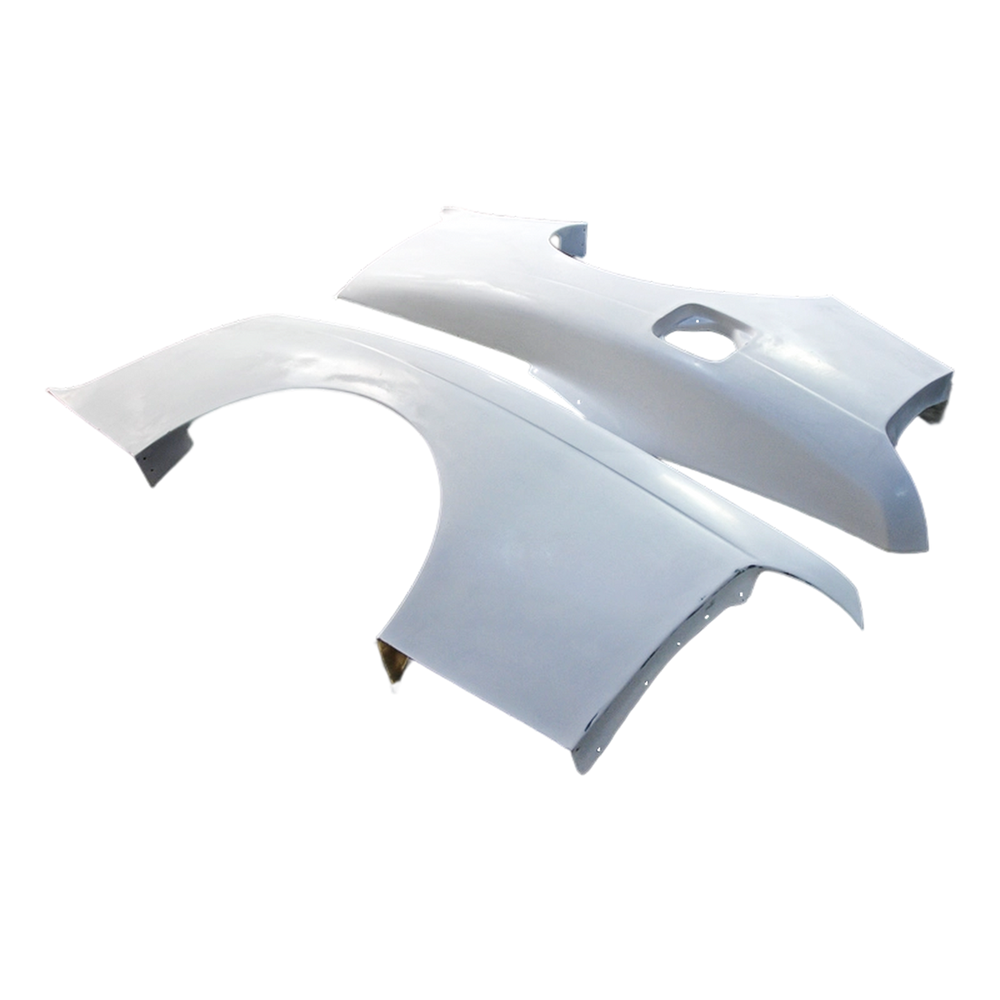 BN Sports Blister Fiberglass Rear Fender Pair For Nissan Silvia S14 (Late Model)