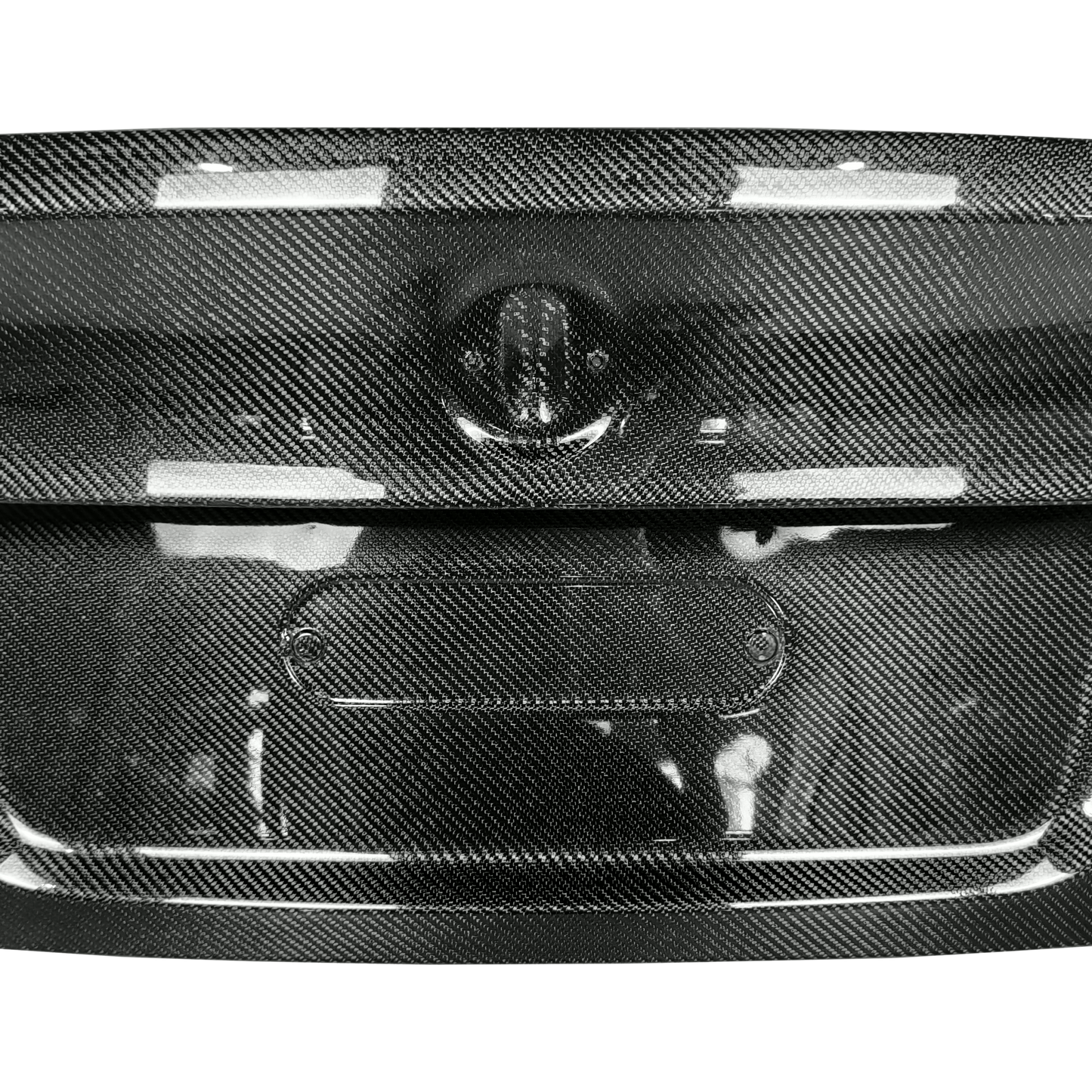For BMW E90 3 Series Sedan 05-08 Only Ducktail Style Carbon Rear Trunk Boot Lid - Kazento Carbon Parts
