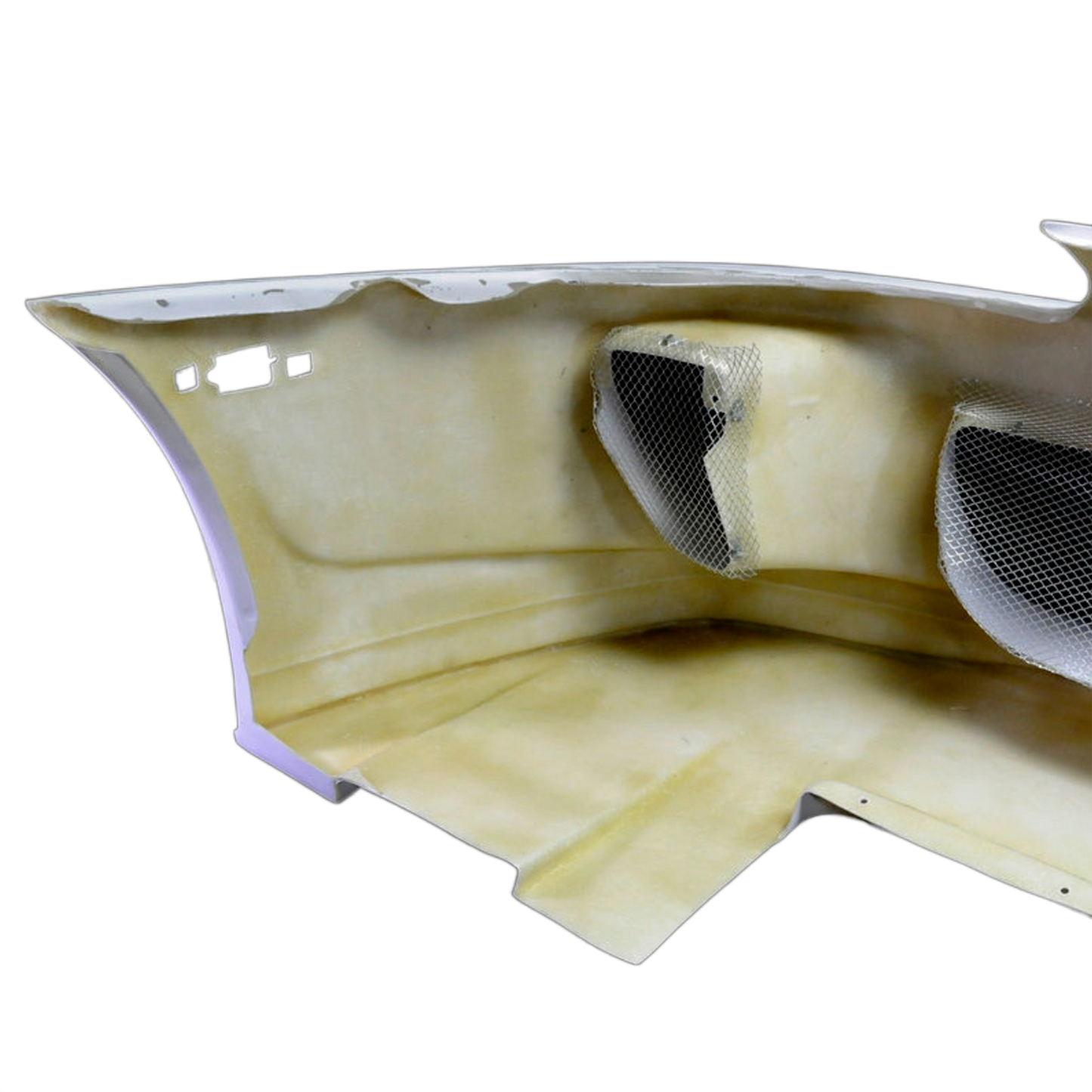 For 93-98 Supra MK4 JZA80 Ridox Style Fiberglass Unpaint Front Hood Bumper - Kazento Carbon Parts