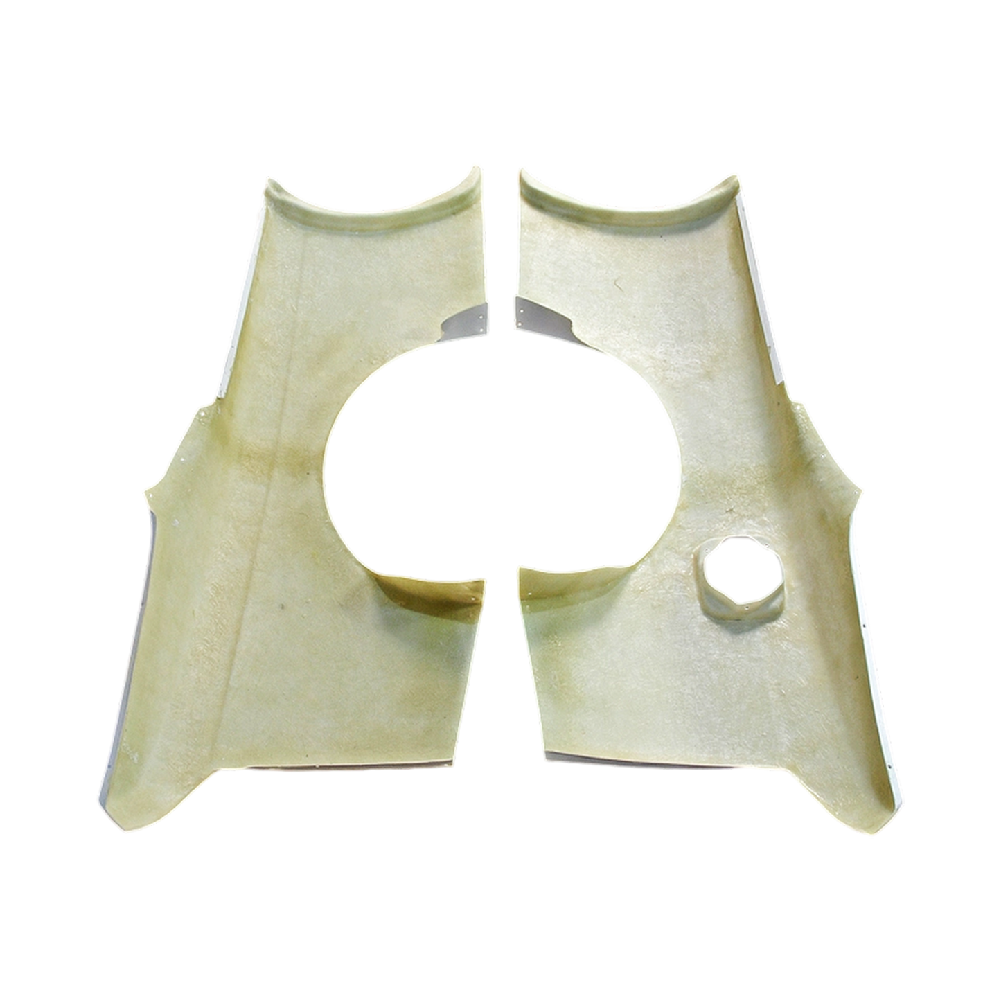 BN Sports Blister Fiberglass Rear Fender Pair For Nissan Silvia S14 (Late Model)