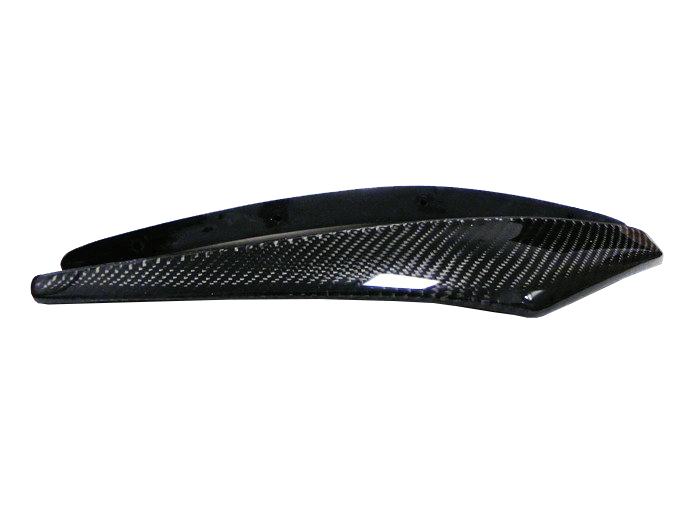 Kazento For Nissan Z33 350Z 2003-08 NIS 2 Carbon Fiber Front Bumper Canard Splitter Pair - Kazento Carbon Parts
