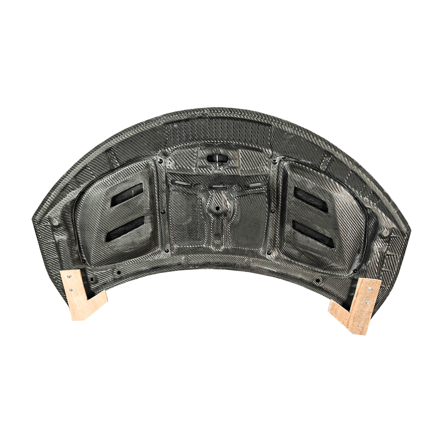 Honda Civic Type R FK2 15-17 Double Side Carbon Front Vented Hood