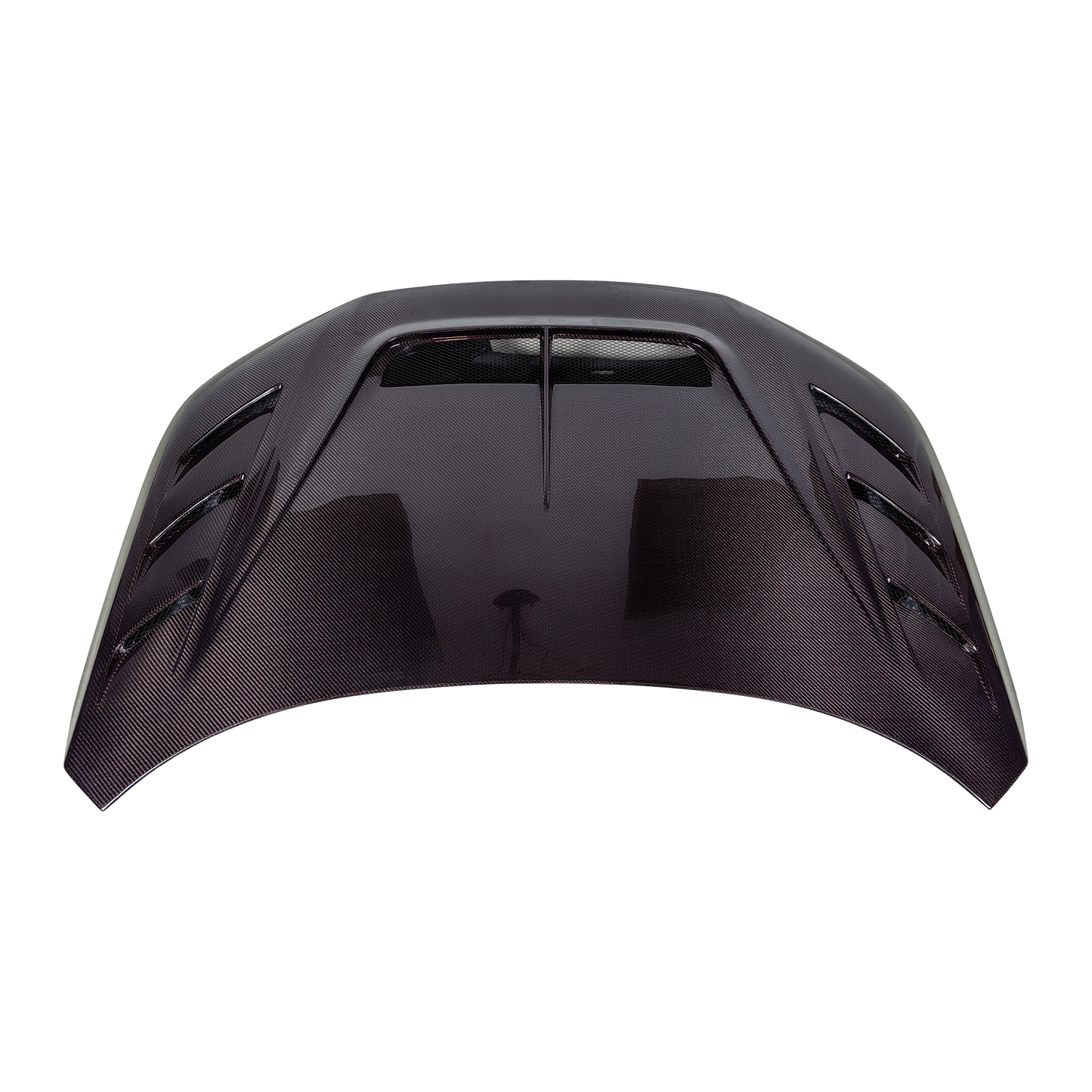 Honda Civic FL5 Type R Red Carbon Fiber Vented Cooling Hood Bonnet