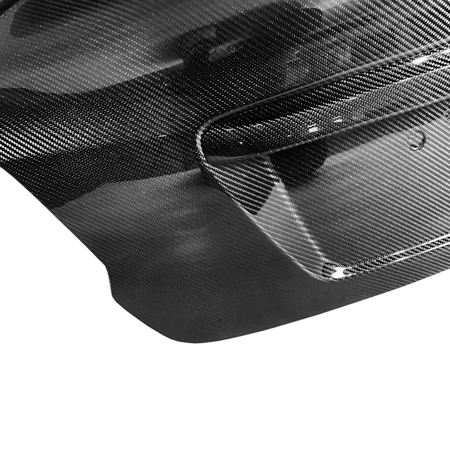 Kazento For Subaru WRX STI VA Sedan 2015-21 HT Style Ducktail Carbon Rear Trunk Boot Lid - Kazento Carbon Parts