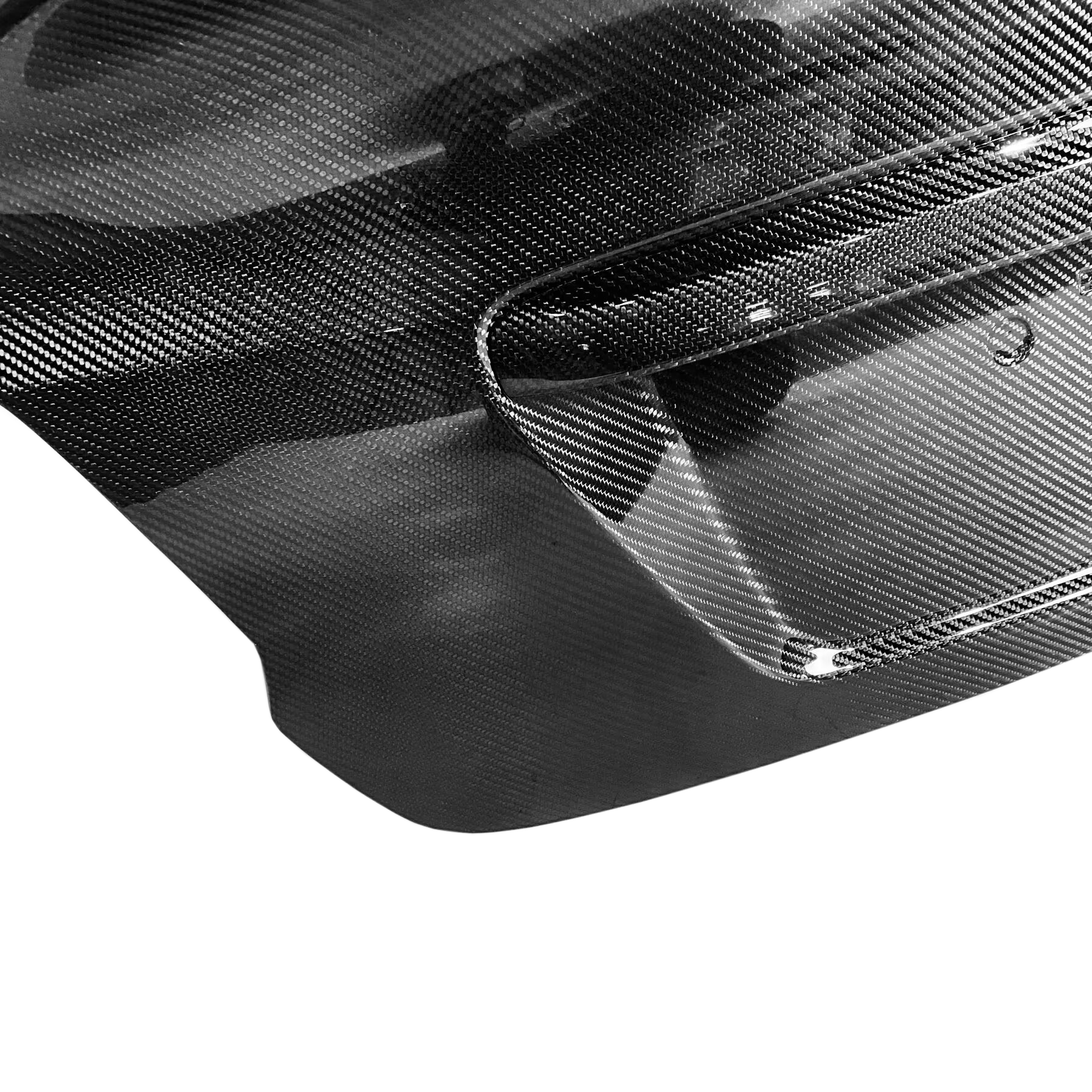 Kazento For Subaru WRX STI VA Sedan 2015-21 HT Style Ducktail Carbon Rear Trunk Boot Lid - Kazento Carbon Parts